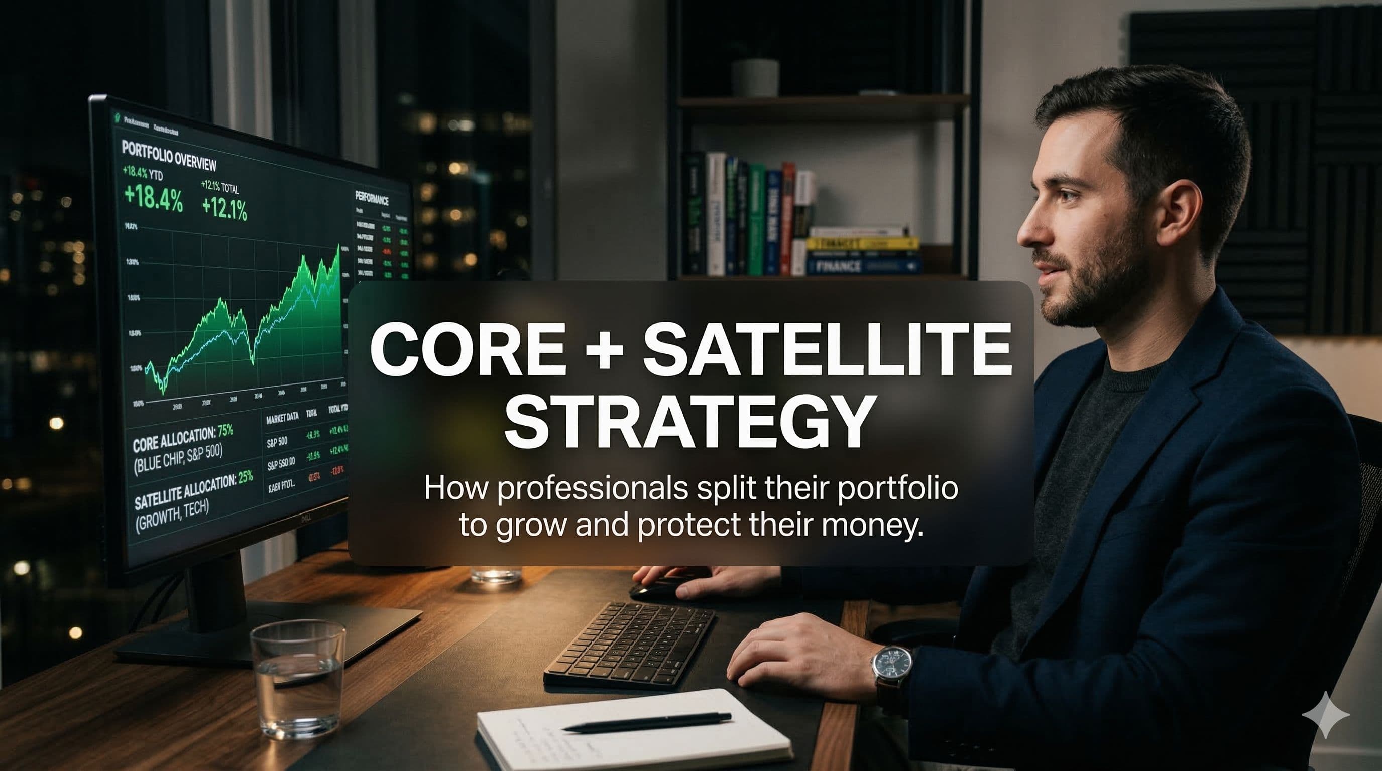 Core + Satellite Portfolio Strategy: How to Build a Portfolio That Grows AND Protects Your Money [2026]