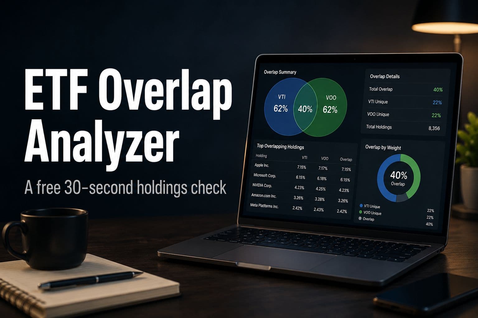 How to Check ETF Overlap for Free — And Why You Should Before Buying Two ETFs [2026]