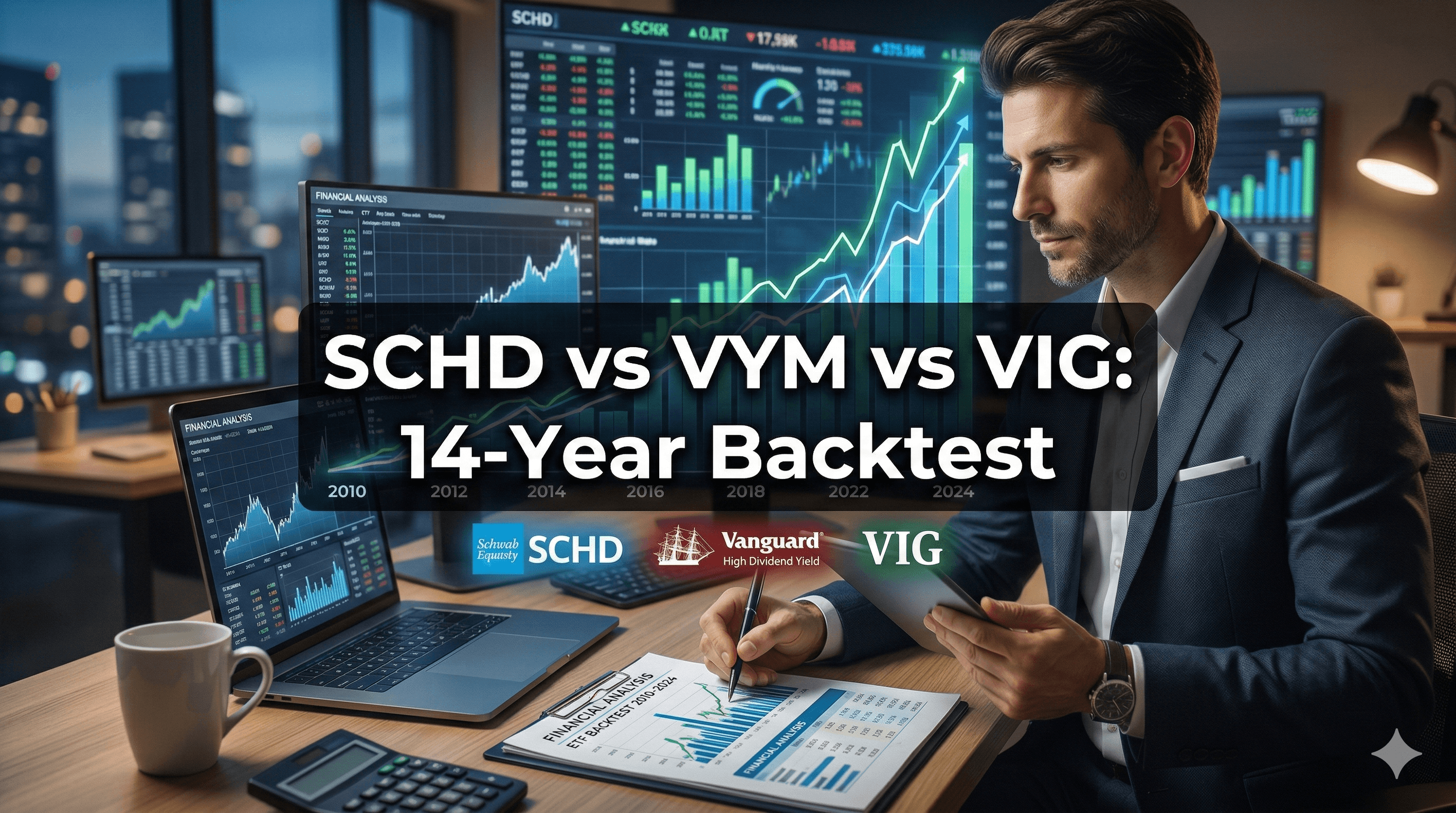 SCHD vs VYM vs VIG: 14-Year Backtest — Which Dividend Strategy Actually Wins?